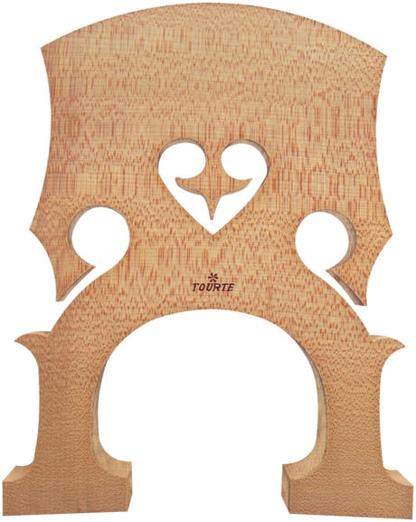 Puente para contrabajo Teller Double bass Model Tourte - 3/4 (anchura del pie 145)