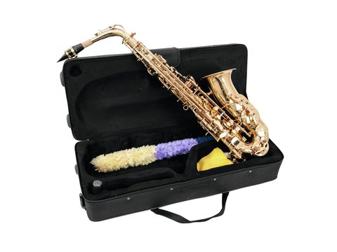 DiMavery SP-30 Eb Saxofón Alto, Dorado