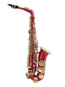 DiMavery SP-30 Eb Saxofón Alto, Rojo