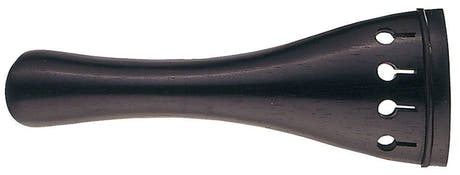 Cordal de viola GEWA de ébano, 127 mm, quilla ahuecada