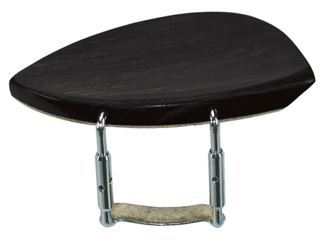 GEWA Chin rest Flat - Ebony 4/4-3/4