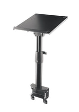 K&M 26778 Soporte de monitor de escritorio con abrazadera e inclinable