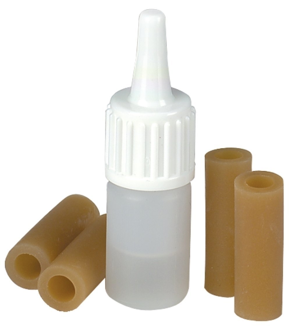 Wolf patas de goma para soporte de hombro, 4 uds. con aceite de montaje