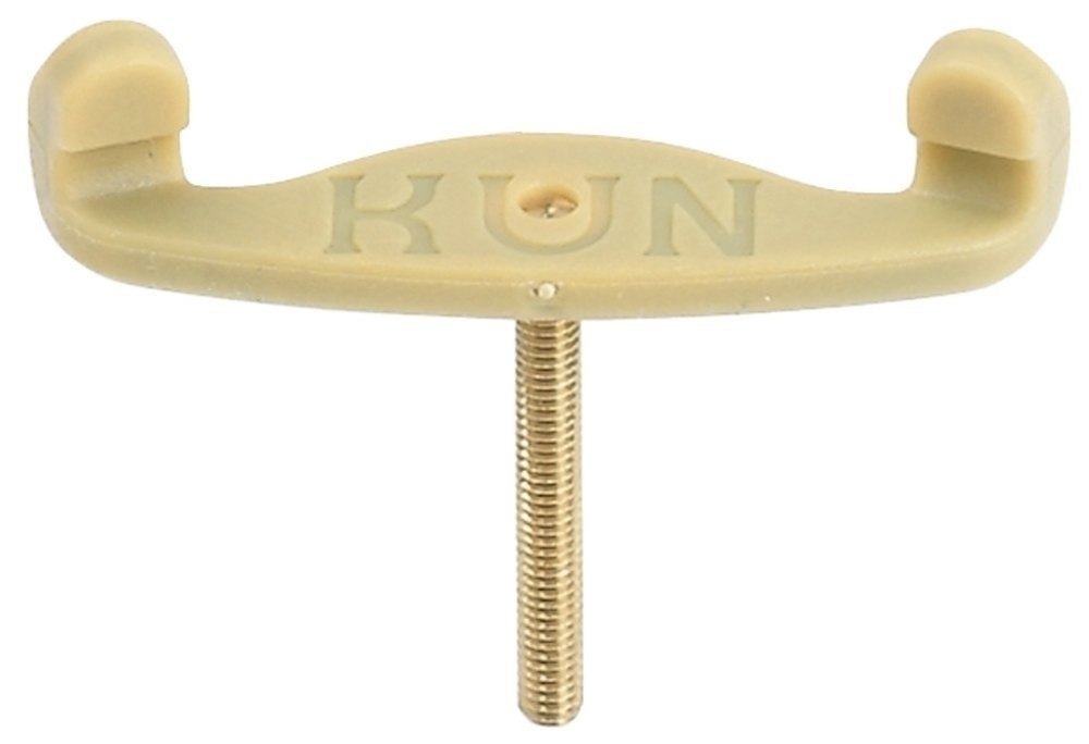Pie extra largo Kun para soporte de hombro, violines 4/4 y viola