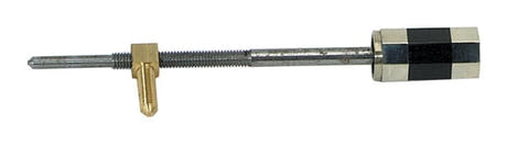 GEWA tornillo de arco para arco de contrabajo, herraje de alpaca de tres piezas para rana francesa