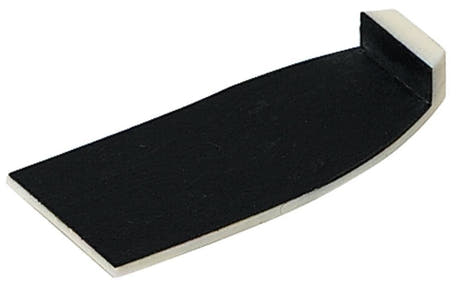 Placa de punta GEWA de hueso para arco de contrabajo, revestimiento de fibra