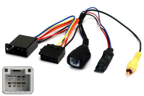 Adaptador de Cámara de Reversa para Toyota, Citroen y Peugeot