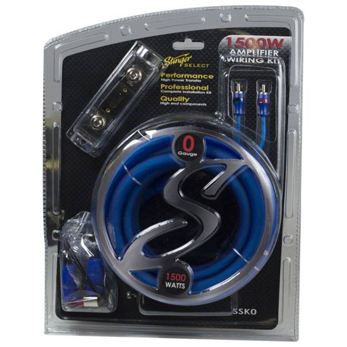 Kit de cables Stinger de 2 canales 50mm2, 1500w