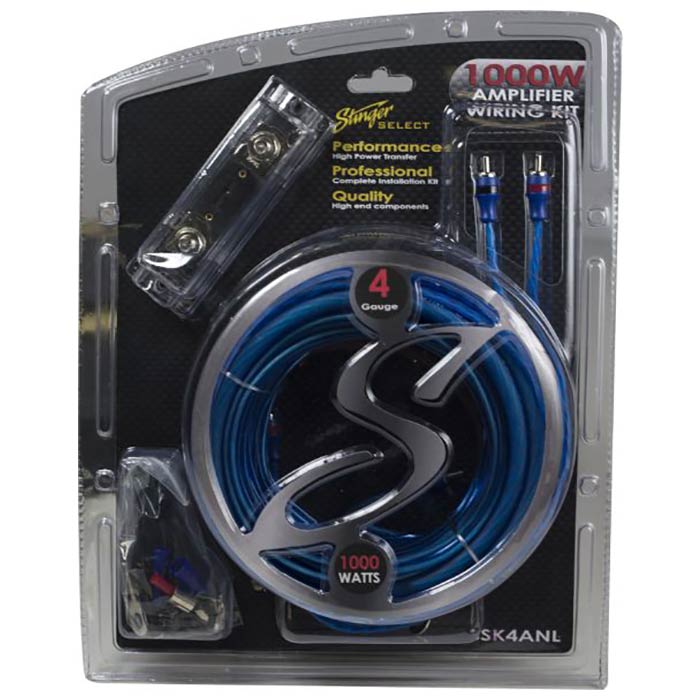 Kit de cables Stinger de 2 canales, 25mm2 1000w