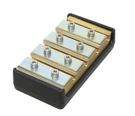 Herdim puntas de tornillo para violín, de cuatro piezas, cono 1:30