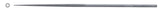 GEWA Needle file (Rattenschwänzchen) - Cut 4