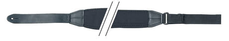 Neotech Super Strap correa de guitarra y bajo de neopreno, negra