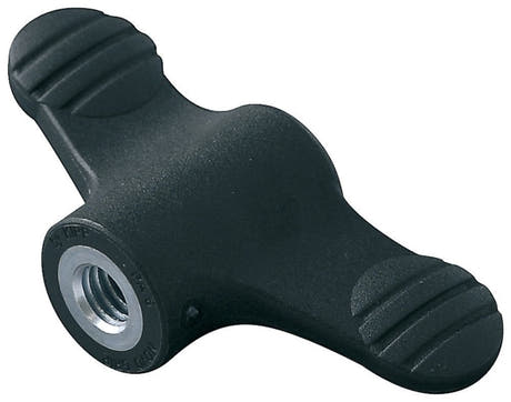 Tornillo de ala de repuesto Ergoplay Professional, negro