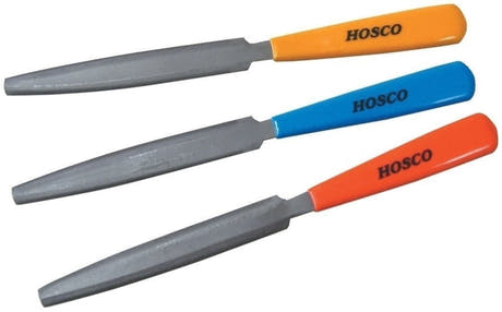 Hosco limas japonesas para cejuela de guitarras acústicas, juego de 3
