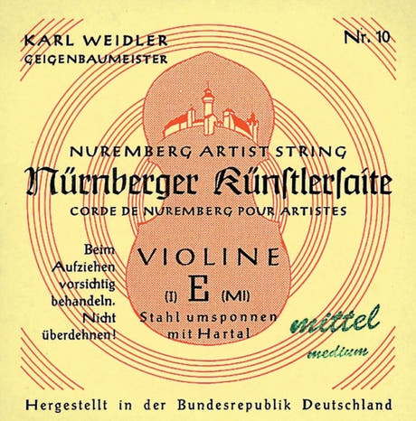 Nürnberger Violin strings Kuenstler strand core - 1/16 (16)