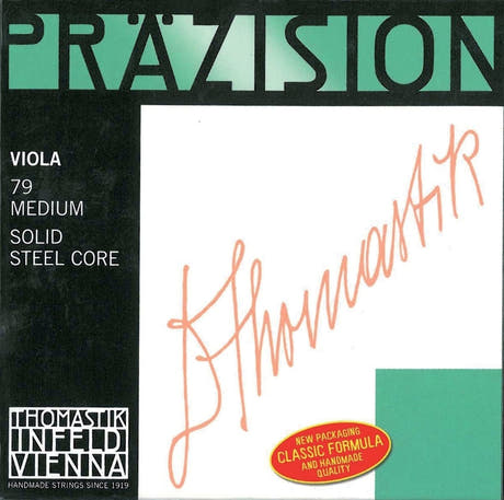 Thomastik-Infeld Cuerdas para viola Precision de núcleo sólido de acero - Fuerte (79st)