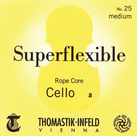 Thomastik-Infeld Cello Strings Superflexible rope core - Strong (30st)