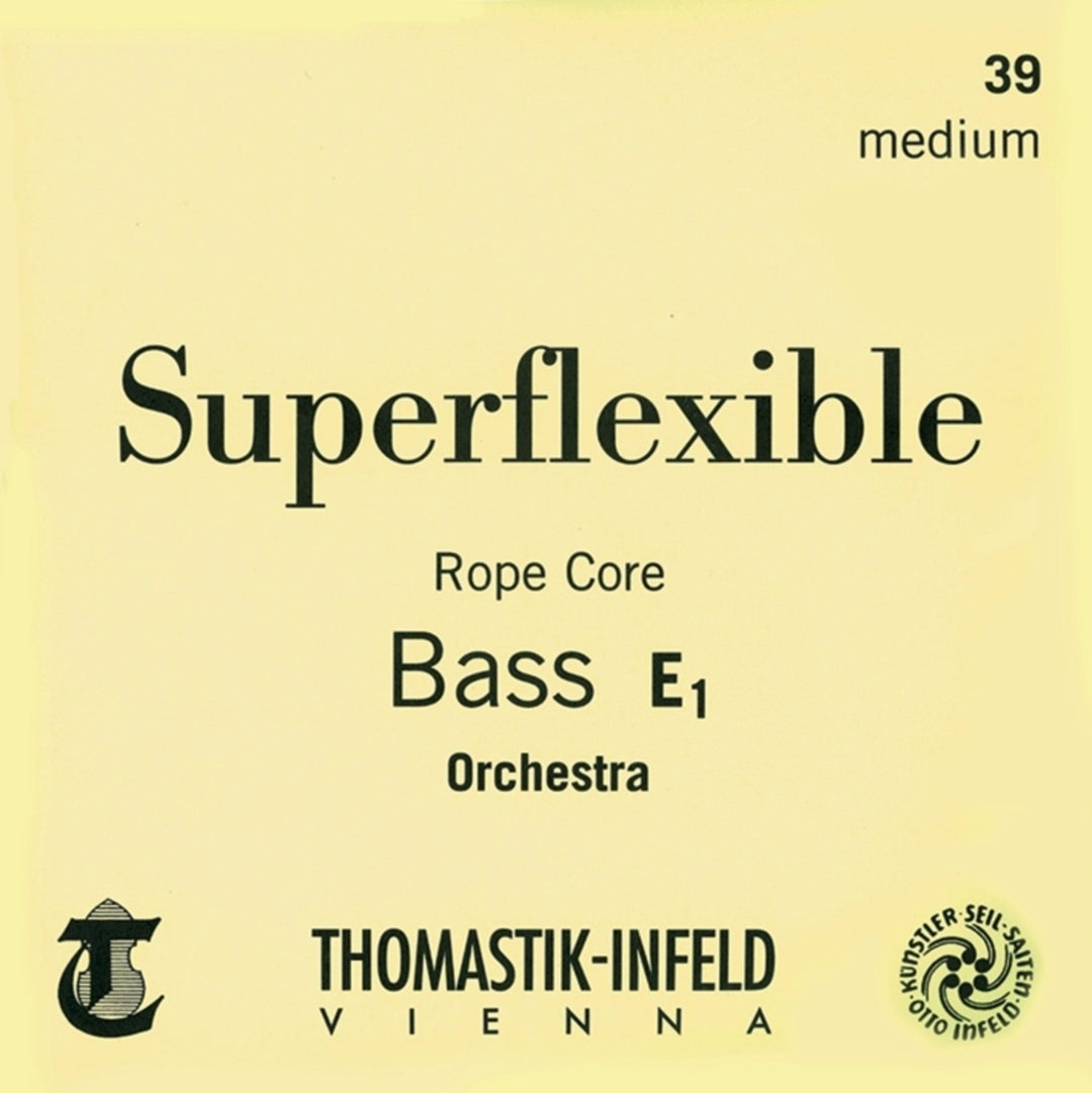 Cuerdas para contrabajo Thomastik-Infeld Superflexible con núcleo de cuerda - Set de 4 cuerdas (43)