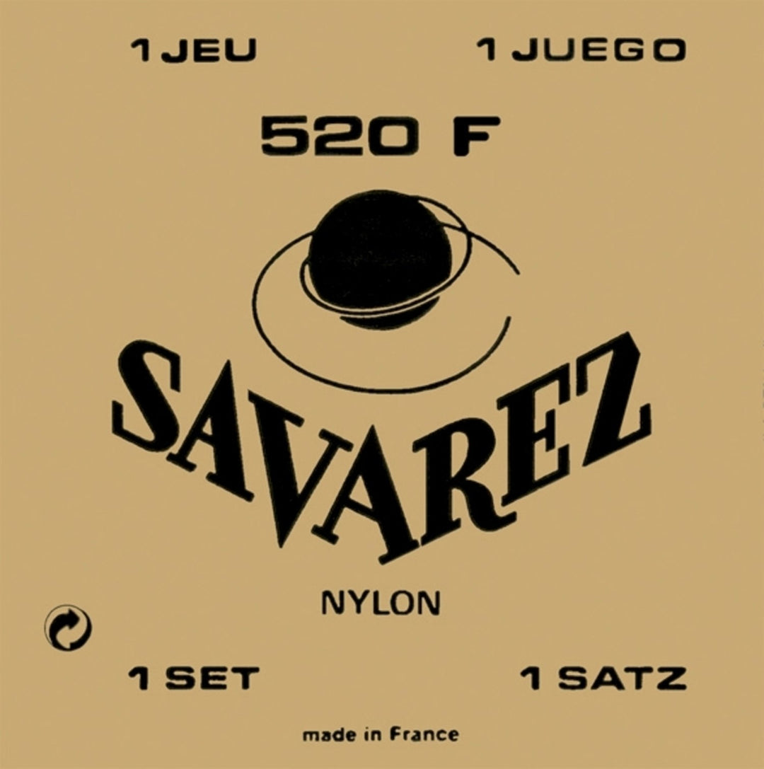 Savarez Cuerdas para Guitarras clásicas Traditional concert 520 - Set normal G3w (520F)