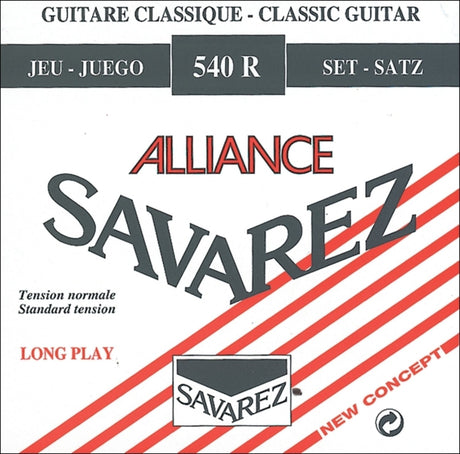Savarez 540R Red Alliance guitar string set, norm