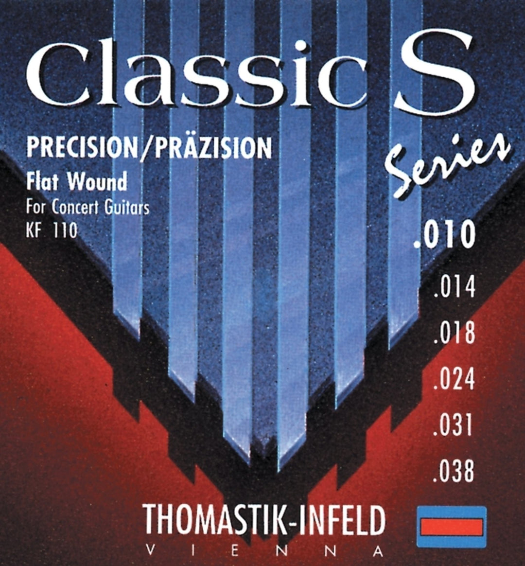 Cuerdas Thomastik-Infeld para guitarras clásicas Classic S Flatwound - Set (KF110)