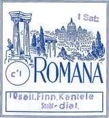Romana Kantele strings - Set diatonic (10-string)