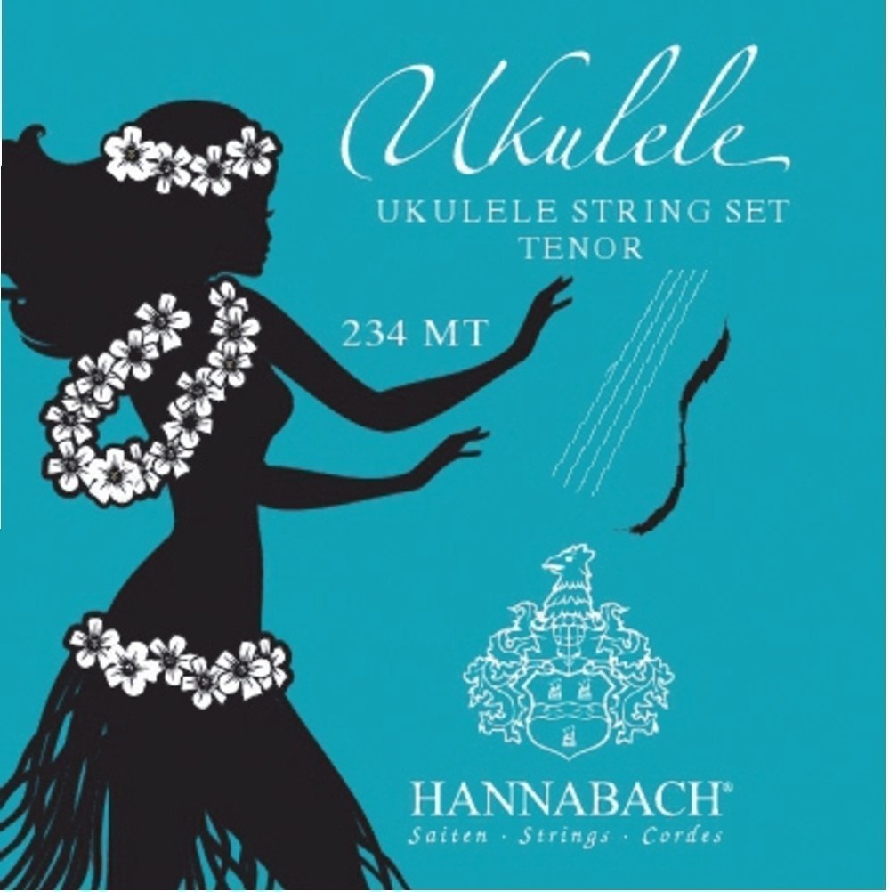 Hannabach 234 juego de cuerdas para ukelele tenor, afinación hawaiana