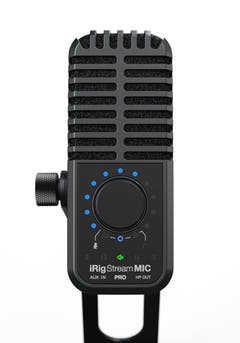 IK Multimedia iRig Stream Mic Pro USB-Micrófono