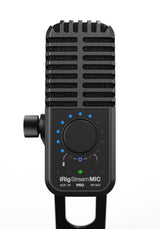 IK Multimedia iRig Stream Mic Pro USB-Micrófono