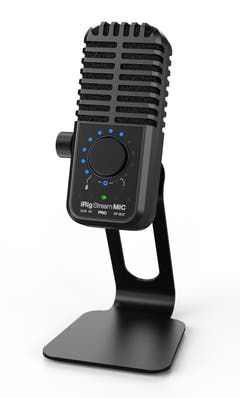 IK Multimedia iRig Stream Mic Pro USB-Micrófono