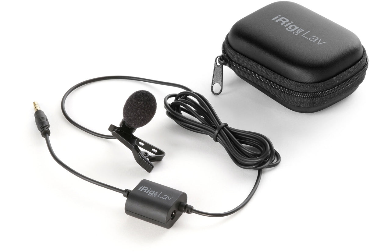 IK Multimedia iRig Mic Lav Lavalier Microphone