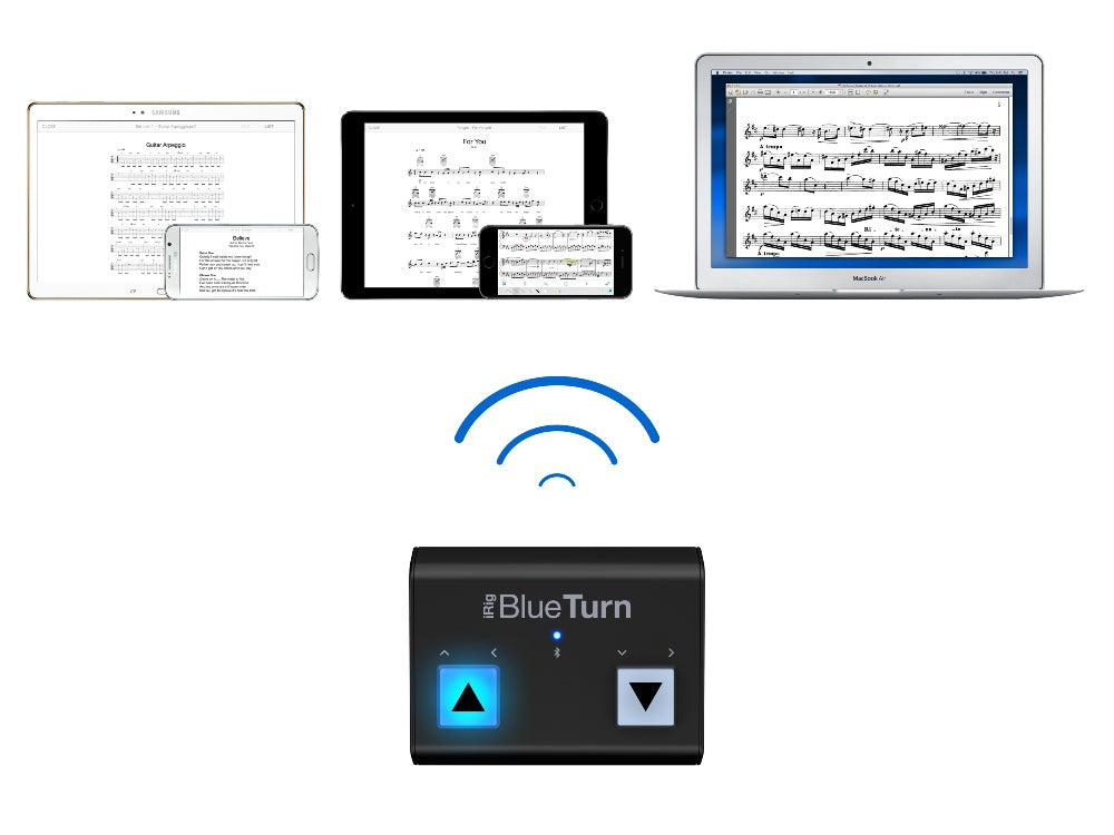 IK Multimedia iRig Blueturn Pedal para iOS