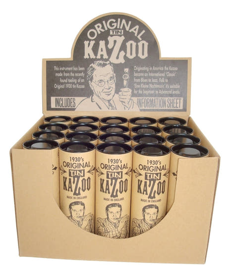 GEWA kazoo de metal, dorado, 20 unidades por caja