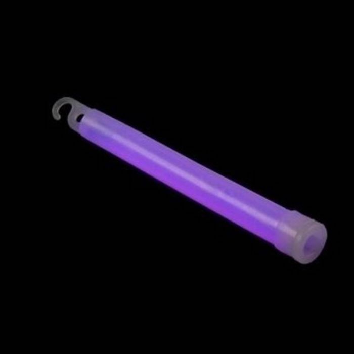 25 barras luminosas 6'' con cuerda (Lila)