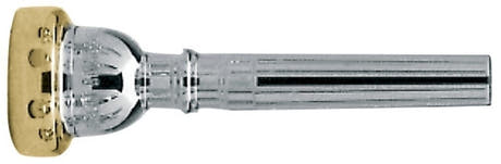 Vincent Bach Standard 351 10 1/2C boquilla para trompeta, aro y copa dorados