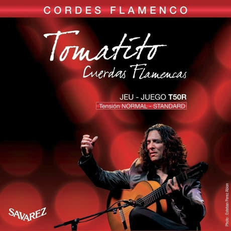 Savarez T50R Tomatito A5 cuerda de bajo para guitarra flamenca, tensión normal