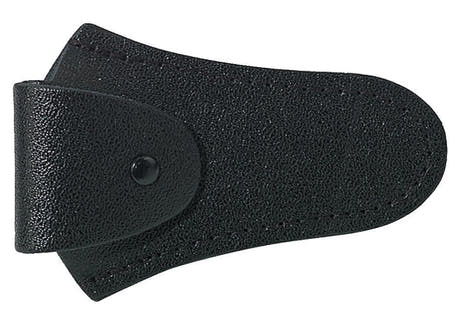 GEWA estuche para boquilla de cuero negro para trompeta