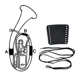 GEWA protector de válvulas de cuero para corno tenor, parte A