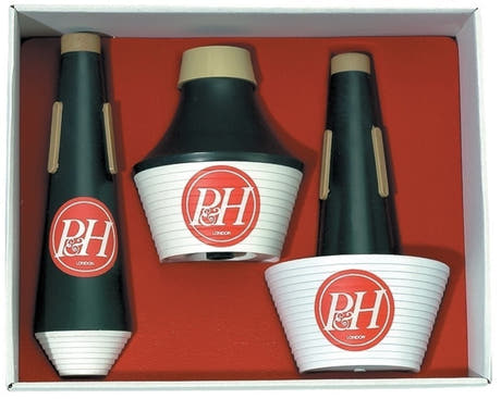 P&H London set de sordinas para trompeta: straight, wow-wow y cup