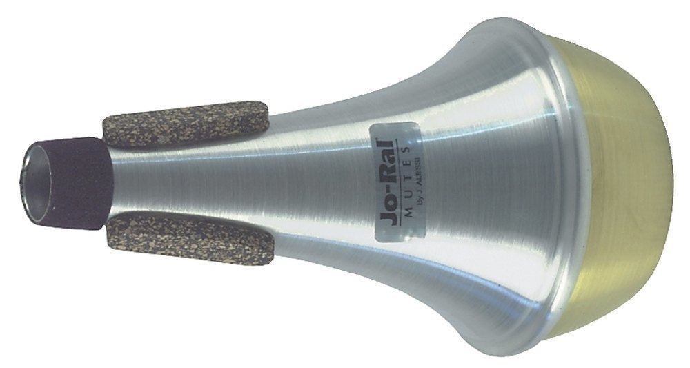 Sordina straight Jo-Ral 1B para trompeta, base de latón amarillo