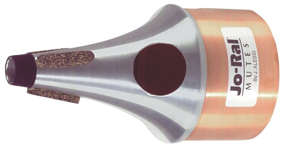 Sordina de cubeta Jo-Ral 4C para trompeta, base de cobre