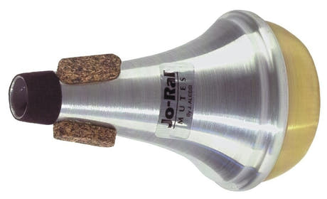 Jo-Ral sordina straight para trompeta piccolo, base de latón amarillo