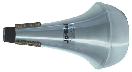 Sordina recta Jo-Ral 1A para trombón tenor, aluminio