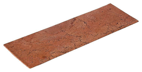 GEWA placa de corcho natural 30 x 10 cm, 6,4 mm de grosor