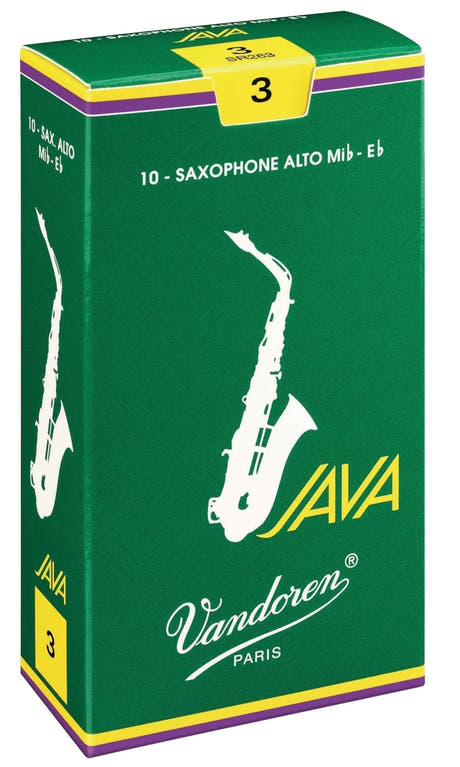 Cañas Vandoren Saxofón alto Java - 1 1/2