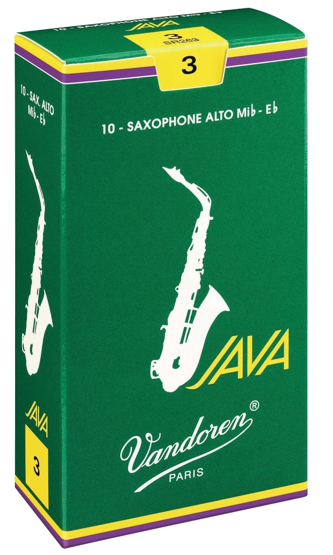 Vandoren Cañas Saxofón Alto Java - 3 1/2