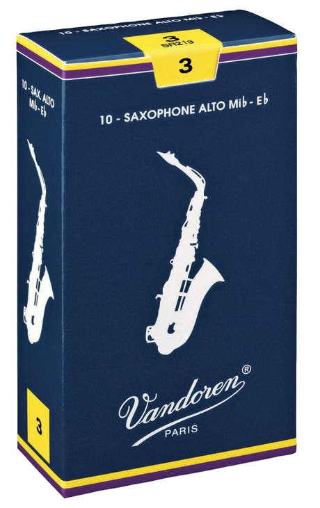 Vandoren lengüetas para saxofón alto Traditional - 4