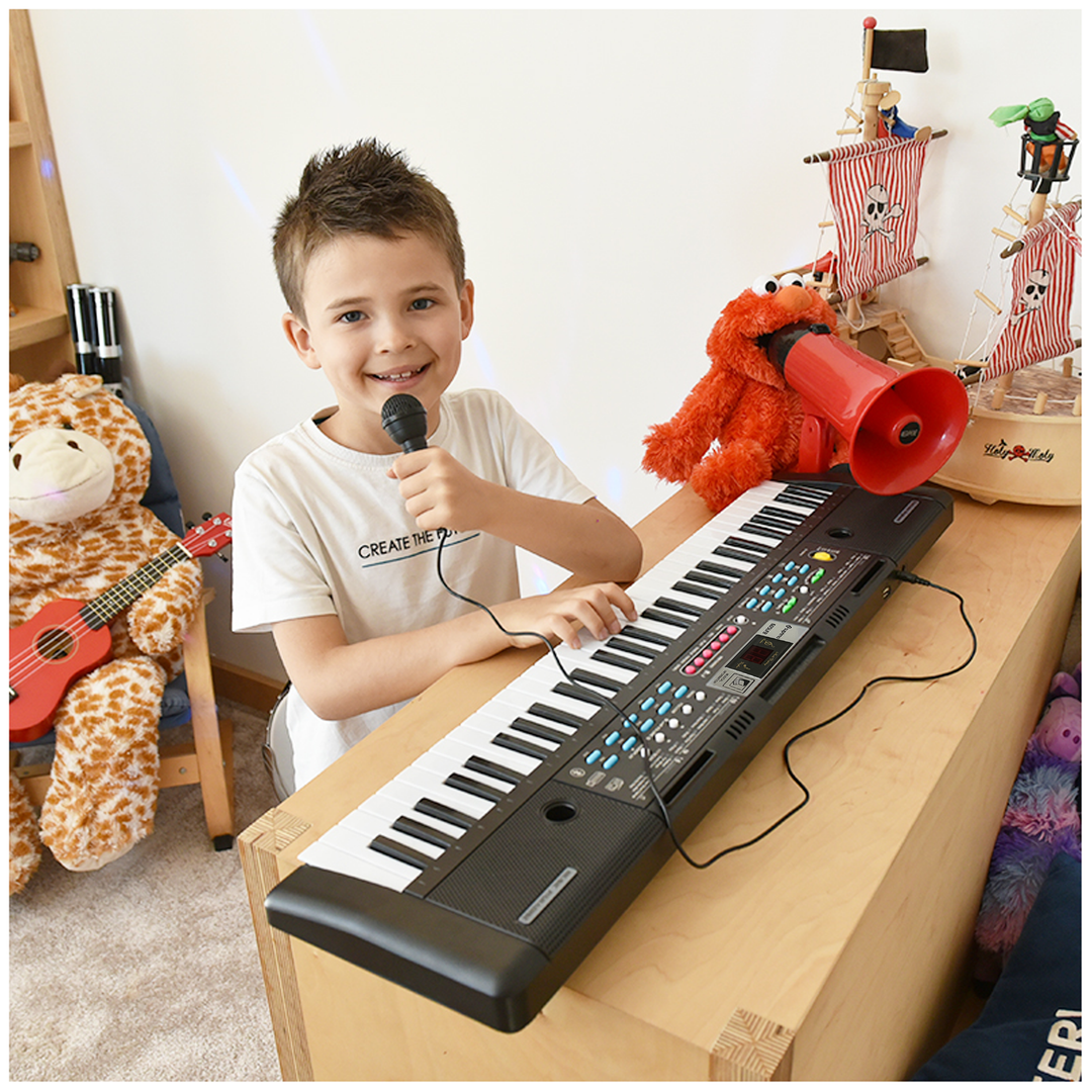 Sprimo 605 UFB keyboard con micrófonos