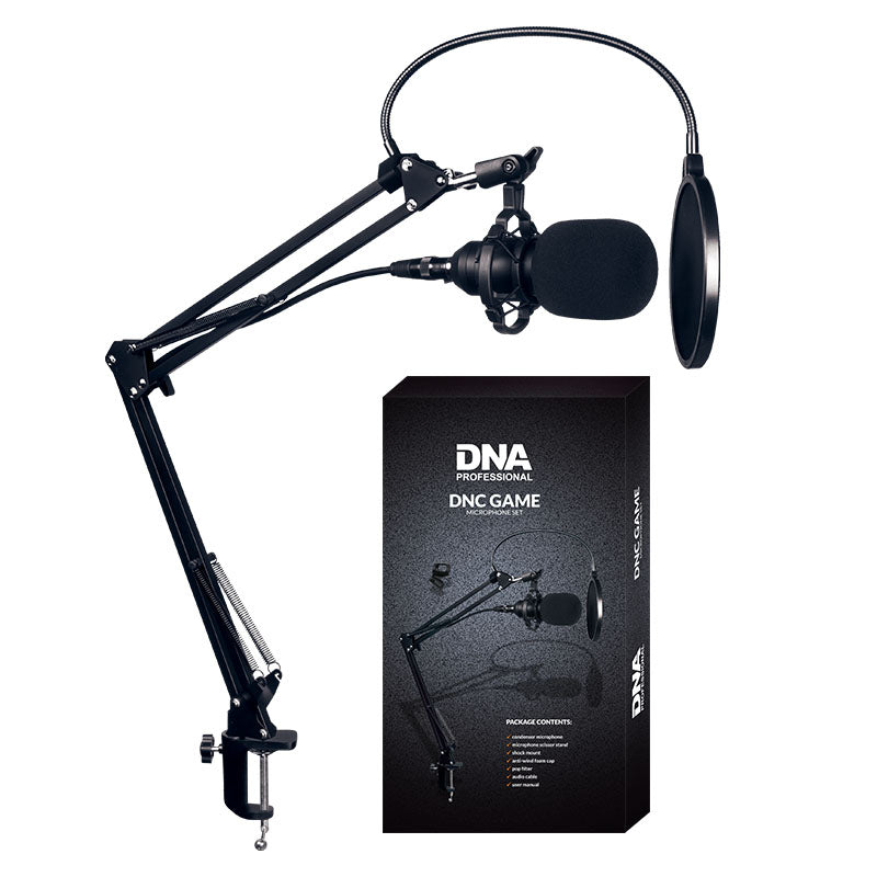 DNA DNC GAME XLR Kit de Micrófonos de condensador