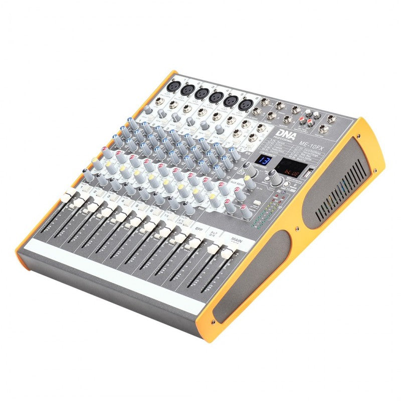 DNA ME-10FX mezclador de audio - 10 canales USB Bluetooth